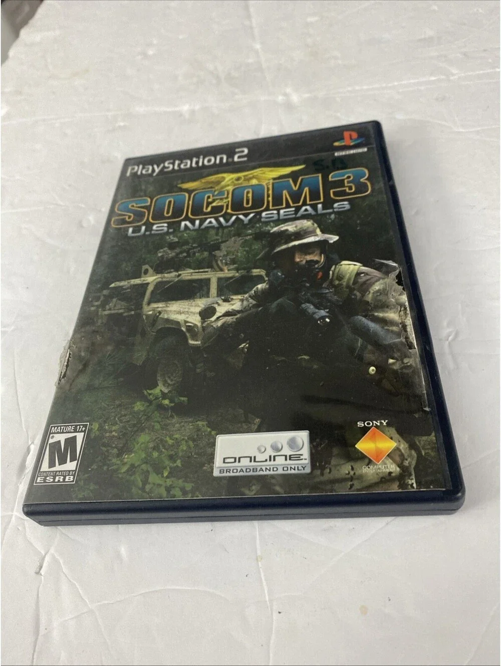 SOCOM 3: U.S. Navy SEALs Sony PlayStation 2 PS2 No Manual  Tested